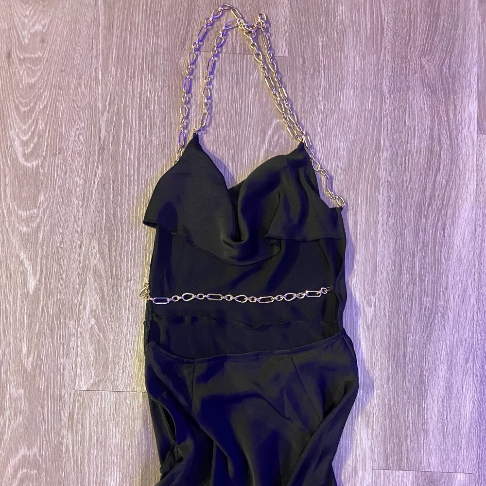 Black Chain Dress